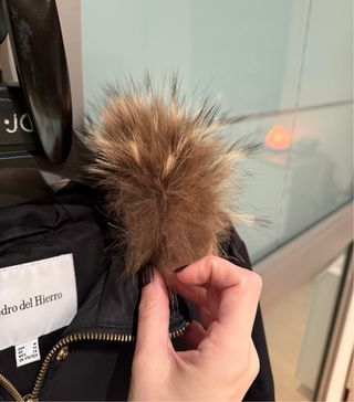 Abrigo Pedro del Hierro Talla M Negro