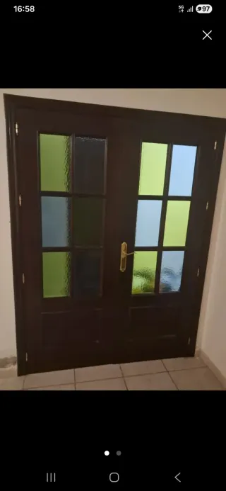 Puerta de comedor y cocina de madera Pk2 y pk1...