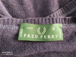 Fred Perry Maglia Uomo tg. S viola