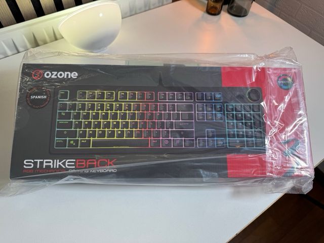 Teclado Gaming Ozone Strike Back RGB Español Nuevo