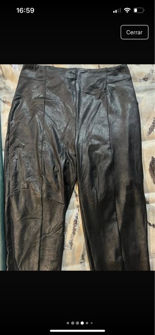 Leggings efecto piel Talla M (2 unidades)