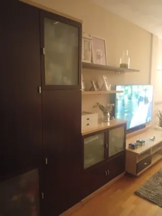 Mueble salón vitrina y aparador