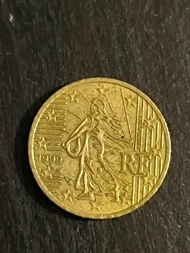 Moneda 1999 RF 50 céntimos