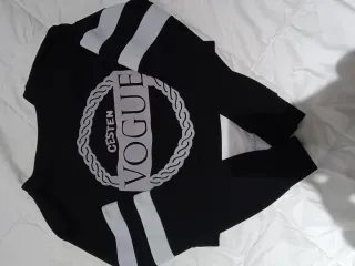 Jersey corto negro Vogue