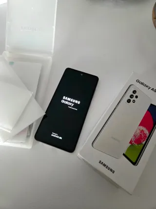 Samsung Galaxy A52s 5G Bianco + 3 protezioni