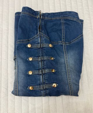 Mono Falda Vaquero con Cinturón