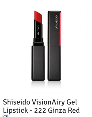 Shiseido VisionAiry Gel Lipstick Rosso