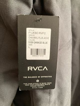 Chaqueta RVCA gris hombre