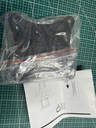 RICOO Soporte Monitor Pared Fijo Plano para PC