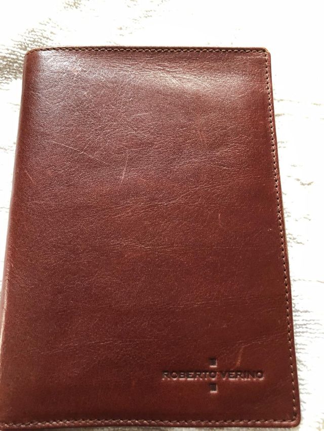 Tarjetero Piel Roberto Verino Marrón