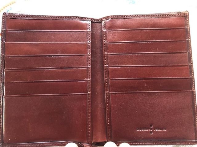 Tarjetero Piel Roberto Verino Marrón