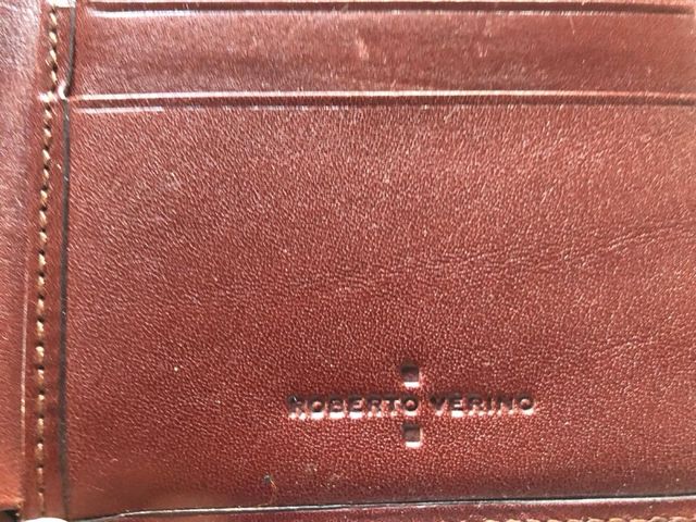 Tarjetero Piel Roberto Verino Marrón