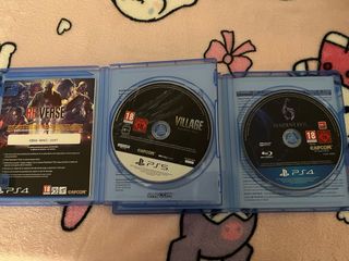 Resident Evil 4, 5, 6 y Village PS4/PS5