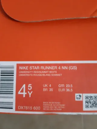 Zapatillas Nike Fútbol Talla 35