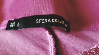 Look fiesta pantalón acampado fucsia brillante M