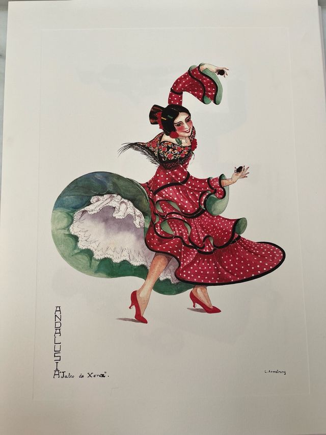 18 reproduciones de acuarelas