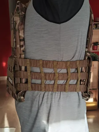 Chaleco Lastrado 10kg Camuflaje/Weighted vest 10kg