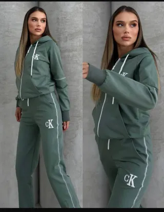 Conjunto Deportivo Calvin Klein Blanco Mujer