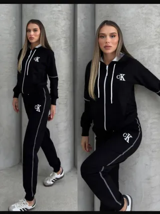 Conjunto Deportivo Calvin Klein Blanco Mujer
