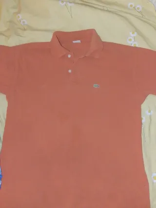 Polo Lacoste Naranja Talla XL Caballero