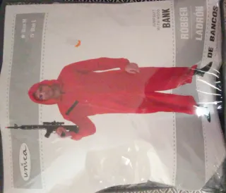 Disfraz La Casa de Papel Talla L Adulto