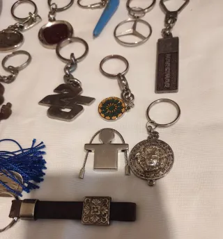 Lote 14 Llaveros Variados