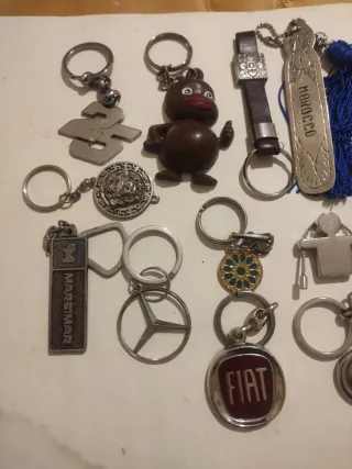 Lote 14 Llaveros Variados