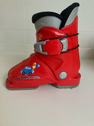 Botas de esquí rojas Rossignol 16.5