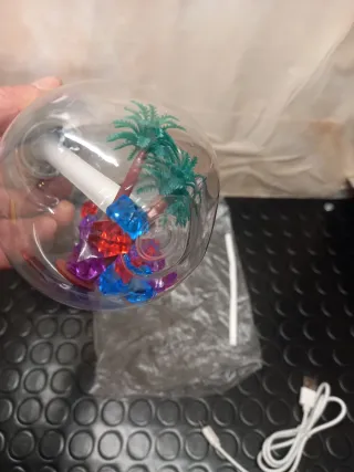 Lampada Umidificatore LED Design Lampadina