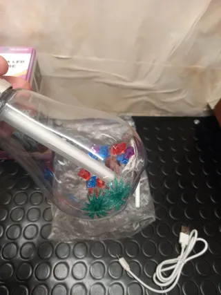 Lampada Umidificatore LED Design Lampadina