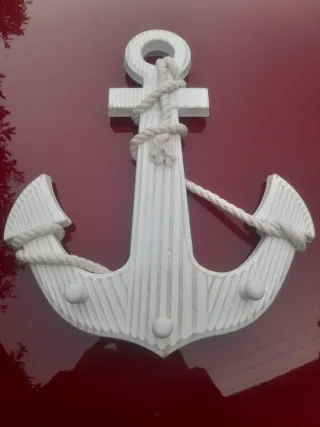 Attaccapanni in legno bianco