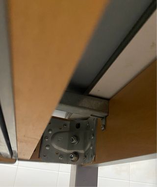 Mesa de cocina 100x60 extensible a 158cm .