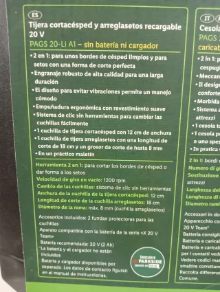 Cortasetos de Mano PARKSIDE