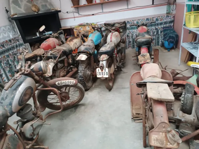 Lote de Motos Clásicas para Restaurar