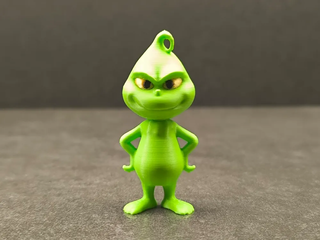 Grinch Pequeño Figura Plástico