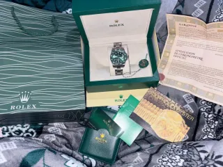 Rolex Submariner Verde Acero