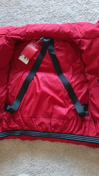 Cazadora acolchada roja T:13-14 años / XS