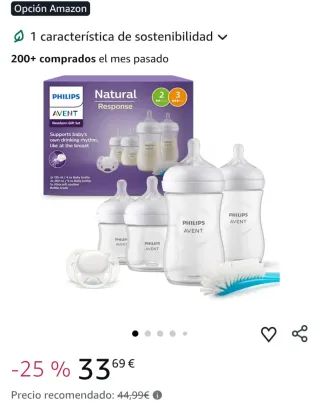 Set Biberones Avent + Regalo