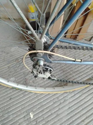 Bicicleta Clásica Vintage Azul