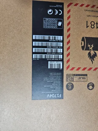 Portátil Asus Vivobook 17"