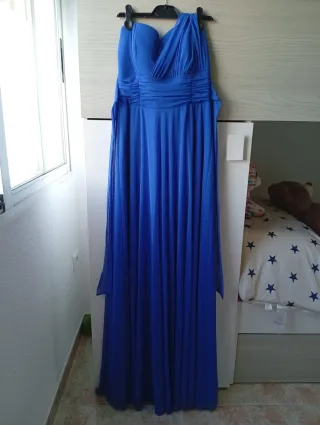 Vestido de fiesta azul