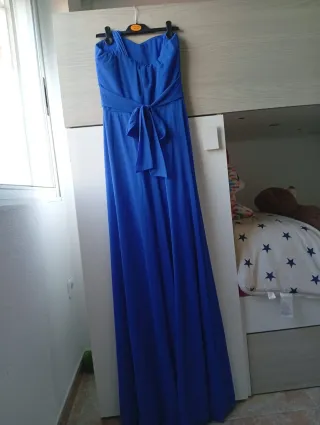 Vestido de fiesta azul