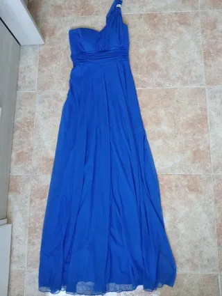 Vestido de fiesta azul