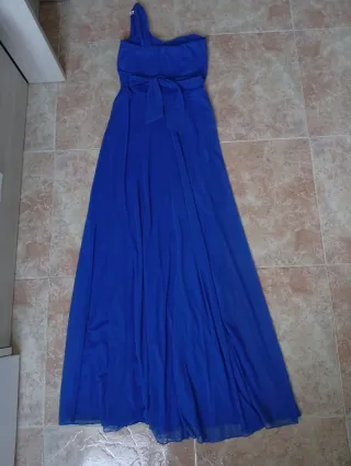 Vestido de fiesta azul