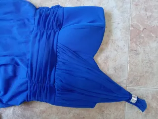 Vestido de fiesta azul