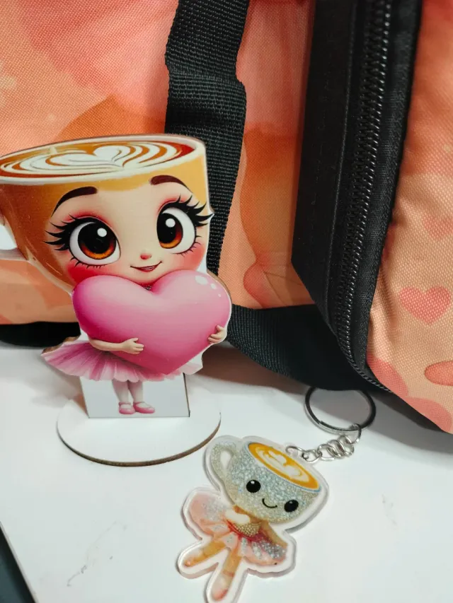 Mochila y neceser Ballerina Cappuccina