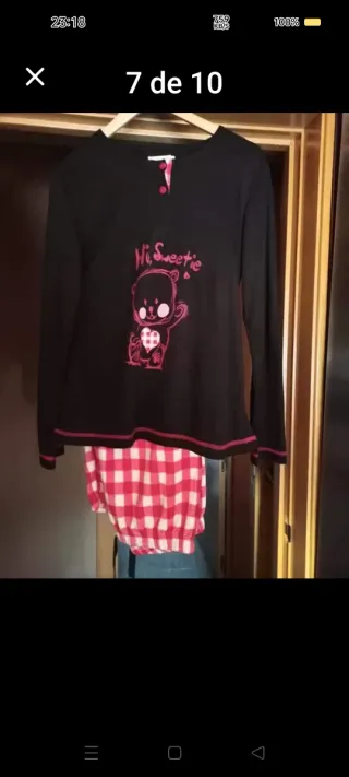 Pijama y bata polar nuevo