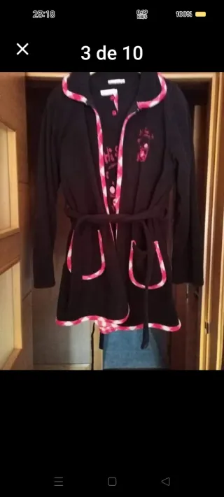 Pijama y bata polar nuevo