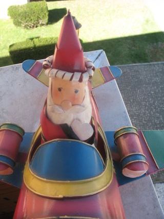 Avião de Natal Decorativo