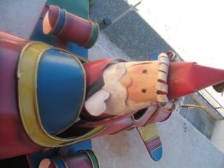 Avião de Natal Decorativo